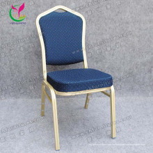 Apilamiento de estilo italiano azul comedor silla (yc-zg16-04)